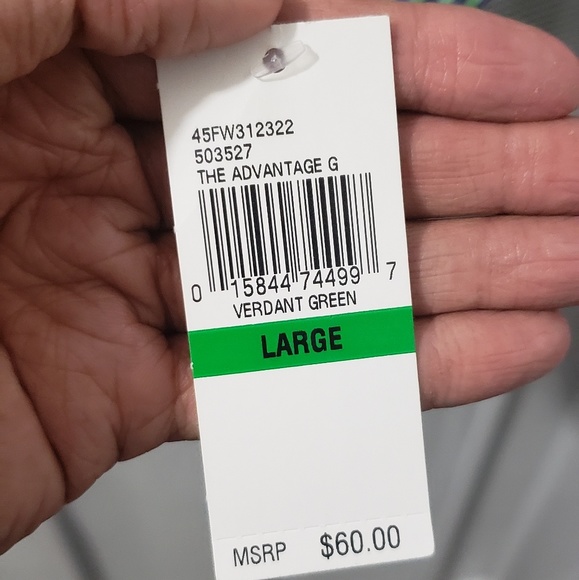 IZOD- LONG SLEEVE DRESS SHIRT LARGE - Picture 2 of 7